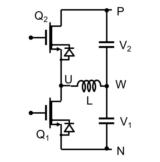 Fig 1. Schematic of a Boost Converter